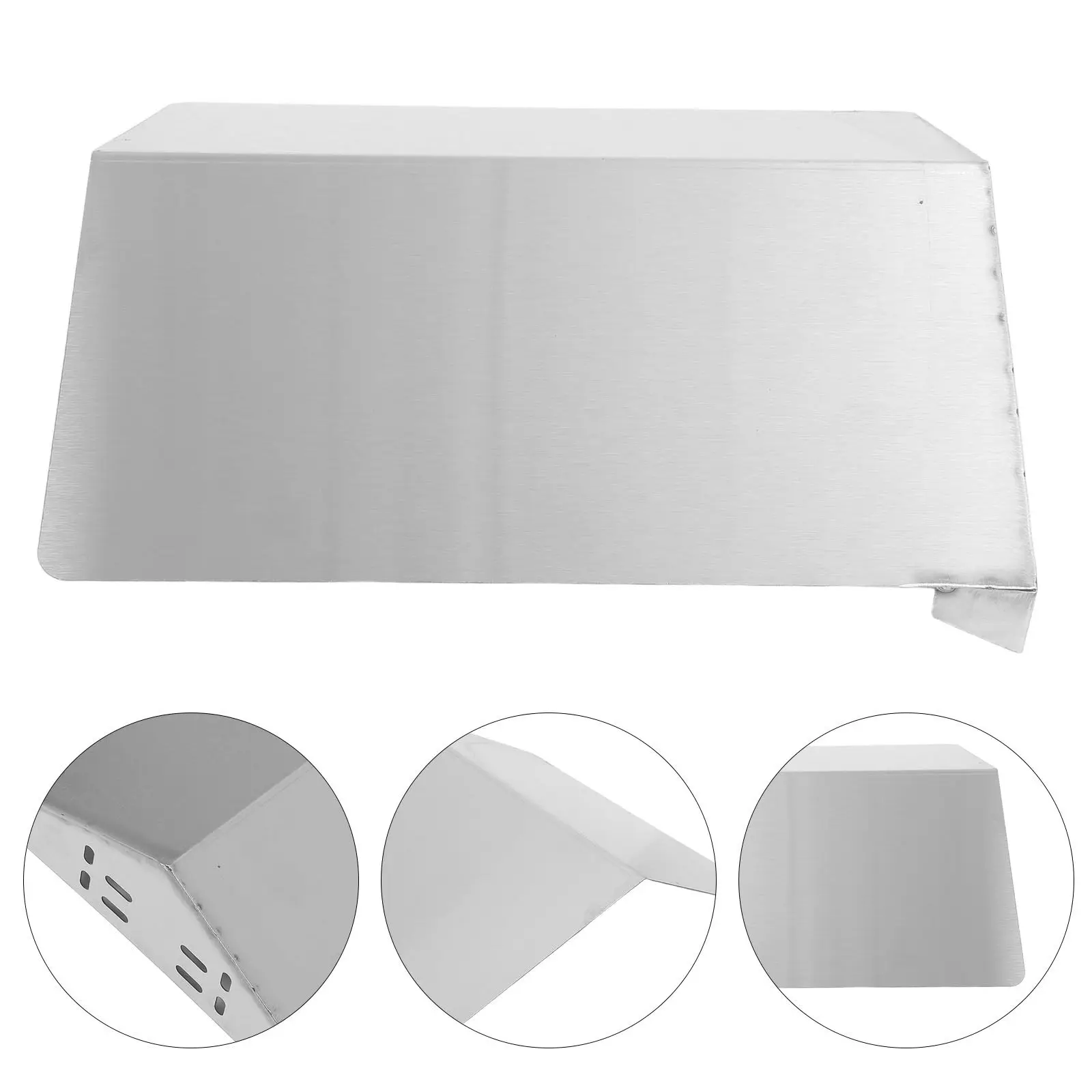 Outdoor Security Camera Rain Cover Stainless Steel Housing 11.8x10.6 Weatherproof Protective Shield Porch Garden Patio