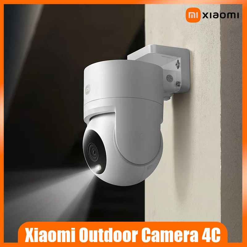 

Уличная камера Xiaomi 4C, 5 миллионов пикселей, 3K, ультра четкий AI, обнаружение гуманоидов, Wi-Fi6, двунаправленный голос, полноцветное ночное видение