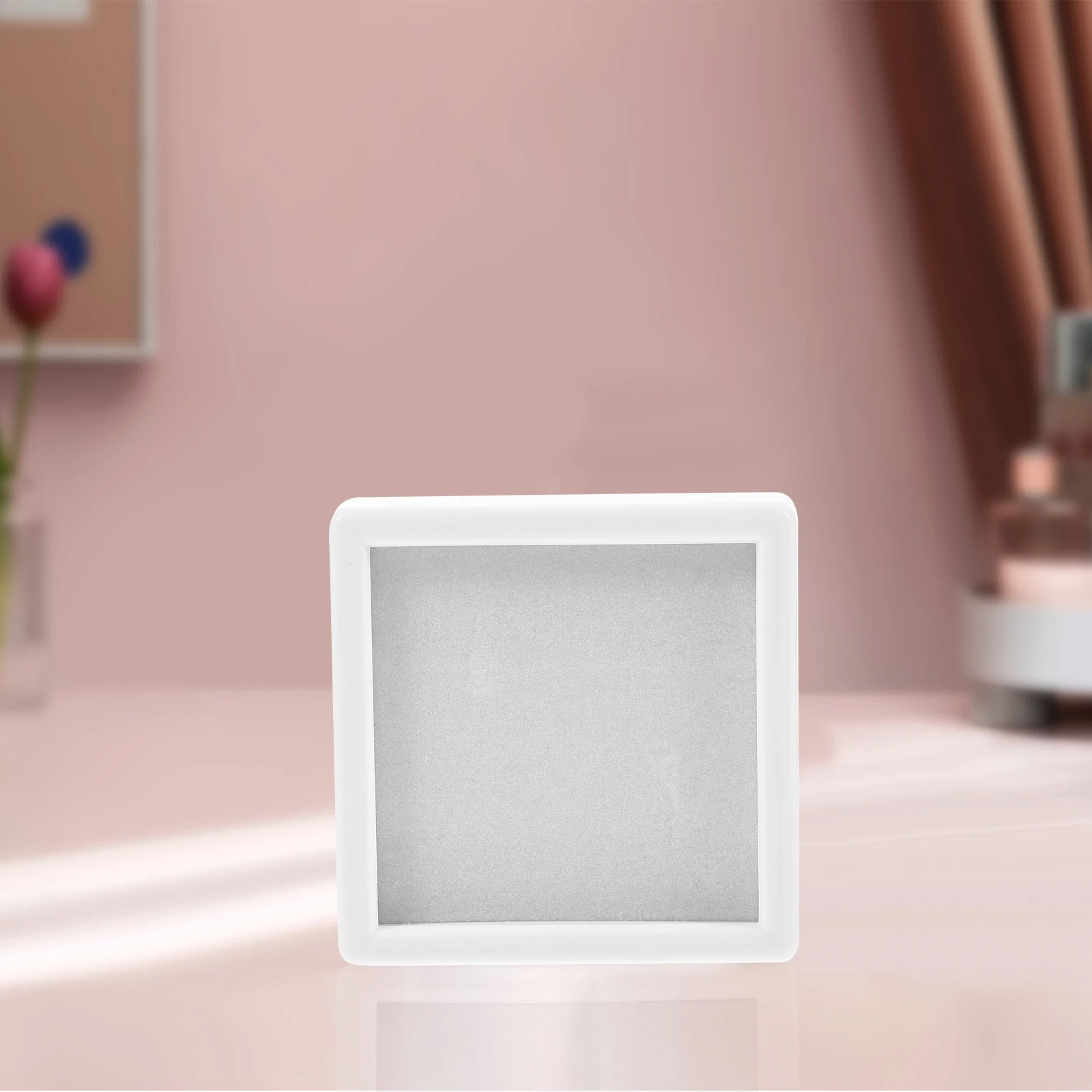 صندوق عرض الأحجار الكريمة حافظة كبيرة لسطح المكتب لتخزين مجوهرات الشارة خاتم الماس ميدالية بروش دبوس حامل عرض الحالات