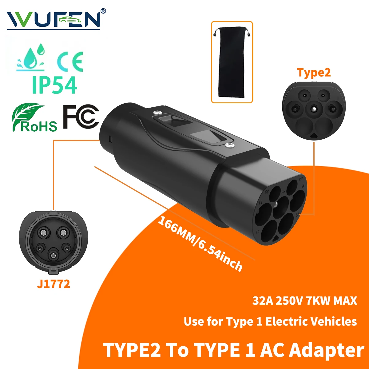 Type2 to Type1 7KW