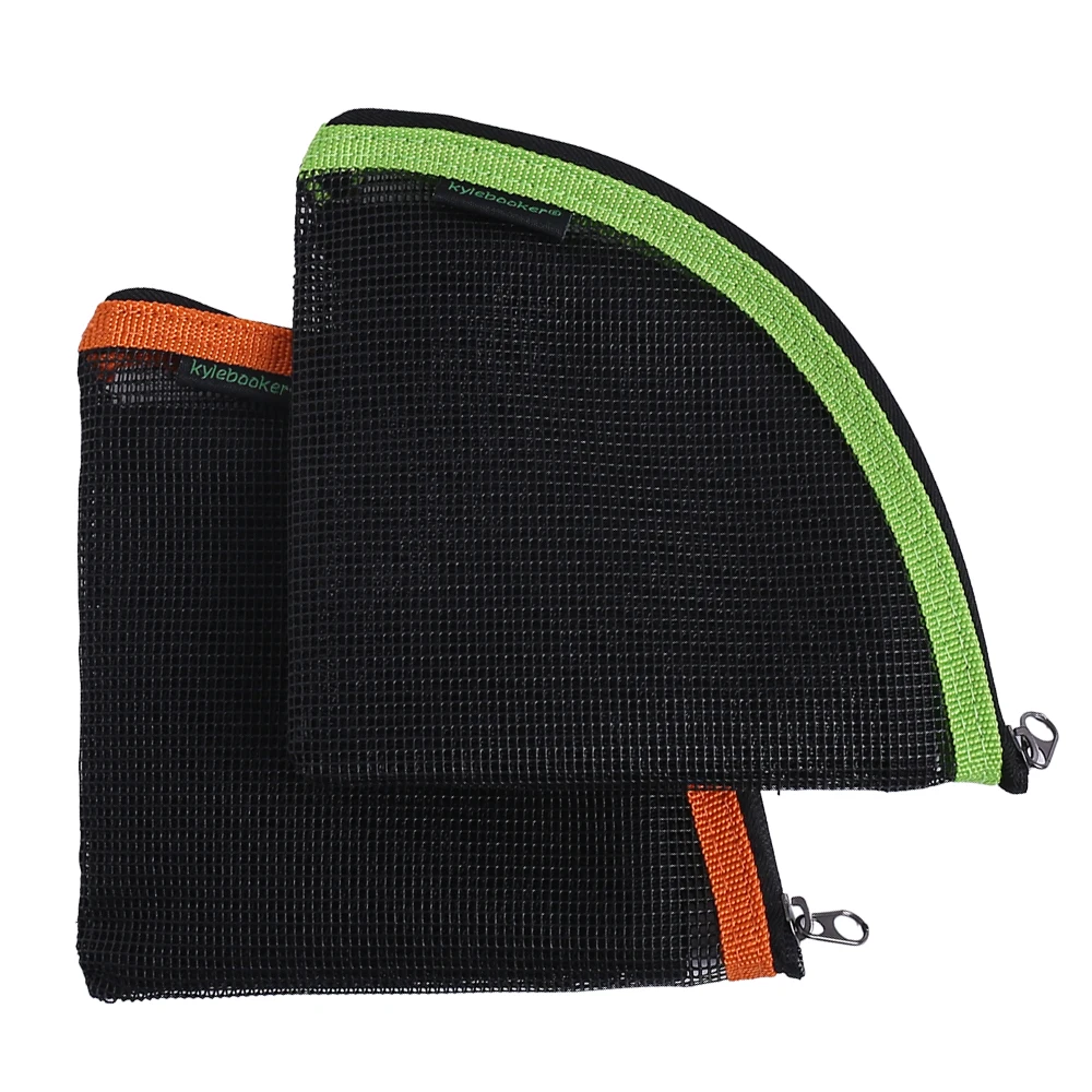 

Fly Fishing Line Storage Bag Tippet Case Net Like Leader Tippet Storage 7 Slots Fishing Line Packet Wallet Fishing Tackle Bag