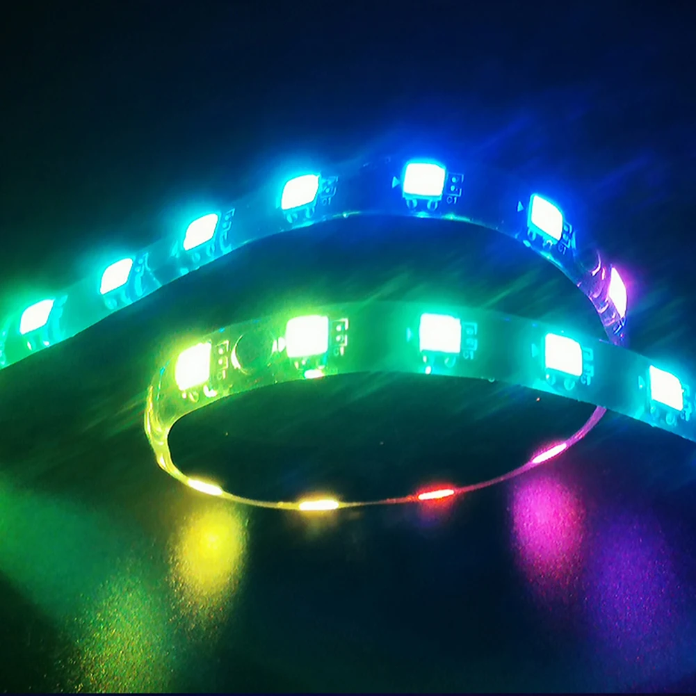 RGB LED BackLight Strip Light for PC Computer Case SATA 3PIN Desktop Computer Lamp Strip 40cm Atmosphere Light Bar