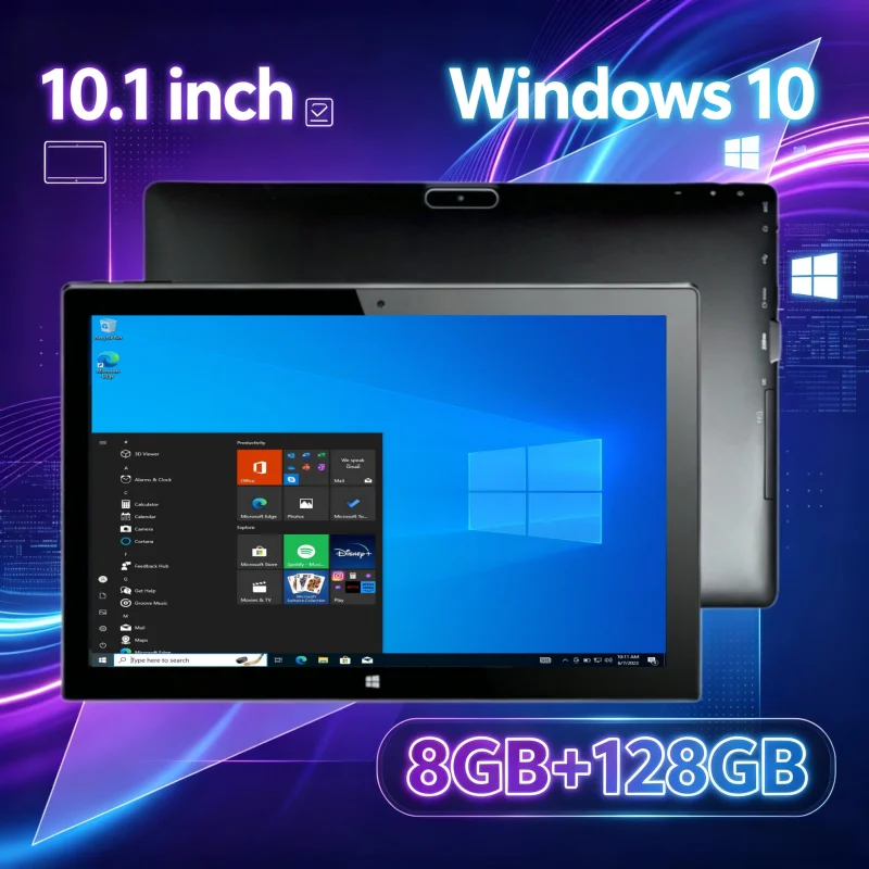 8GB RAM 128GB ROM AR10 64bit Windows 10 Tablet 10.1 INCH 1920*1200 IPS HD-MI Port 1*USB 3.0 Quad Cores Intel Atom x5-Z8350 CPU