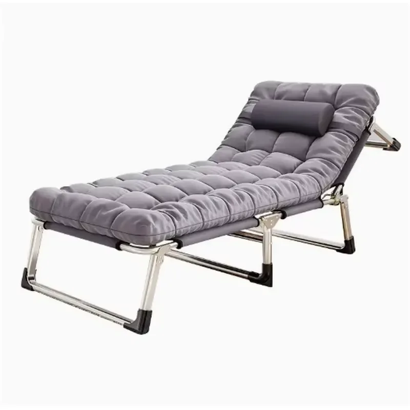 for Modern steel portable folding bed, multi-function resting camping bed, suitable for office, outdoor travel and bedroom
