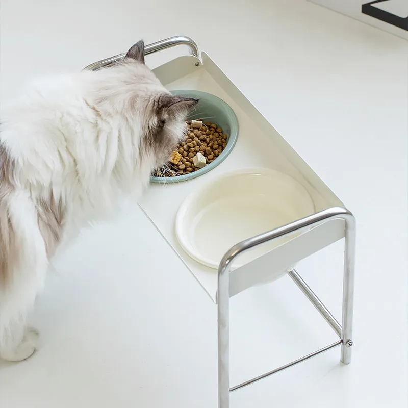 support-de-bol-reglable-en-acier-inoxydable-pour-chat-et-petit-chien-bol-en-ceramique-pour-chat-gamelle-inclinee-pour-nourriture-de-chat