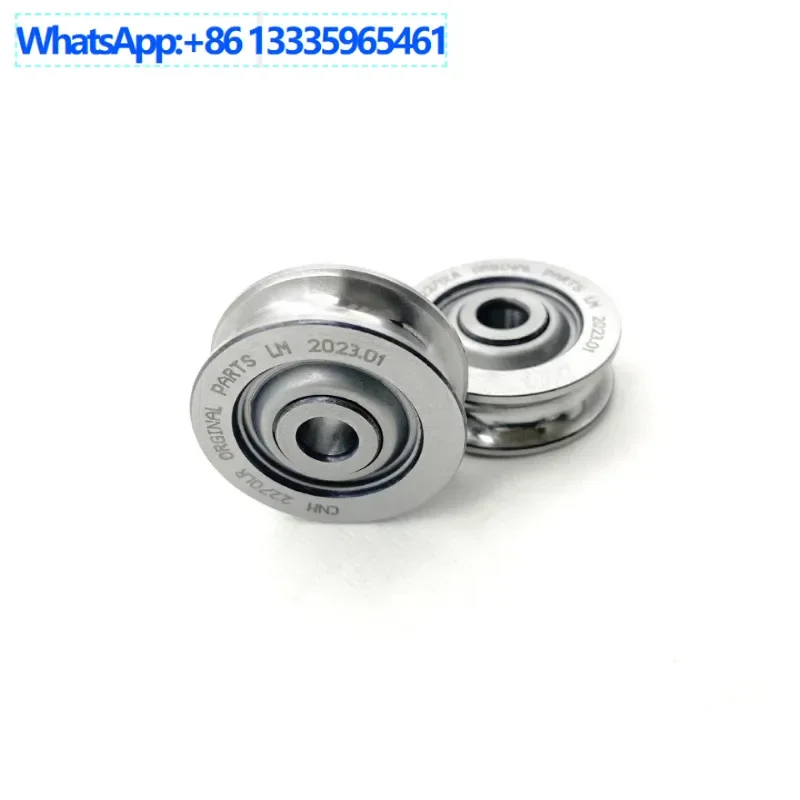 

10PCS Applicable to New Holland baler large needle V-groove guide wheel bearing maintenance-free F-1603-50