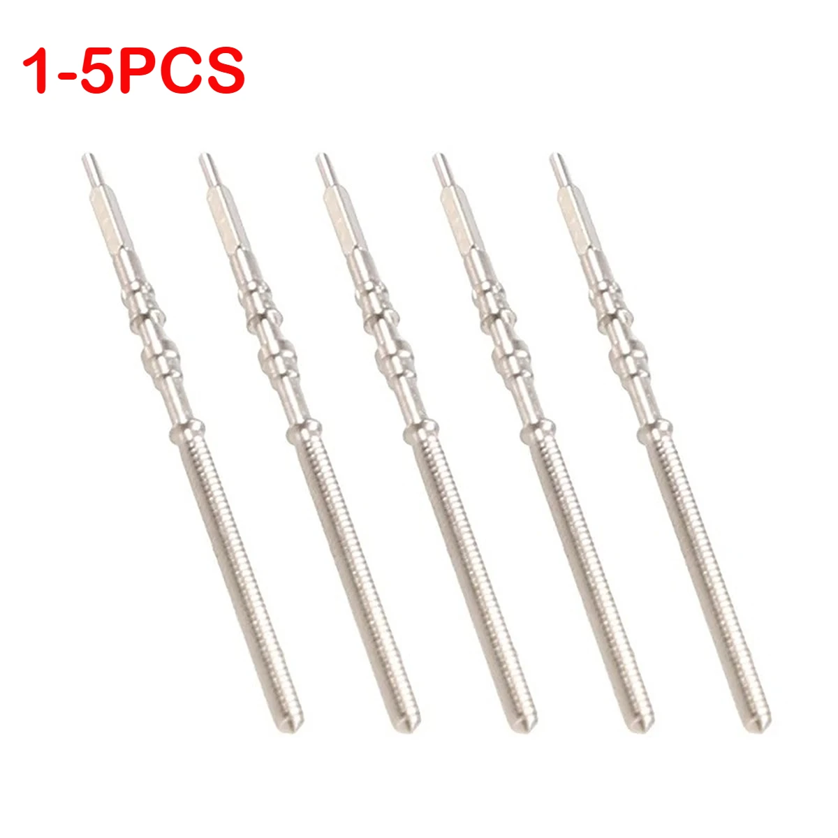 1-5 個のムーブメント時計スチールステムクラウンキット時計の部品 NH35 NH36 NH38 NH39 ムーブメント時計ステムスペアパーツ