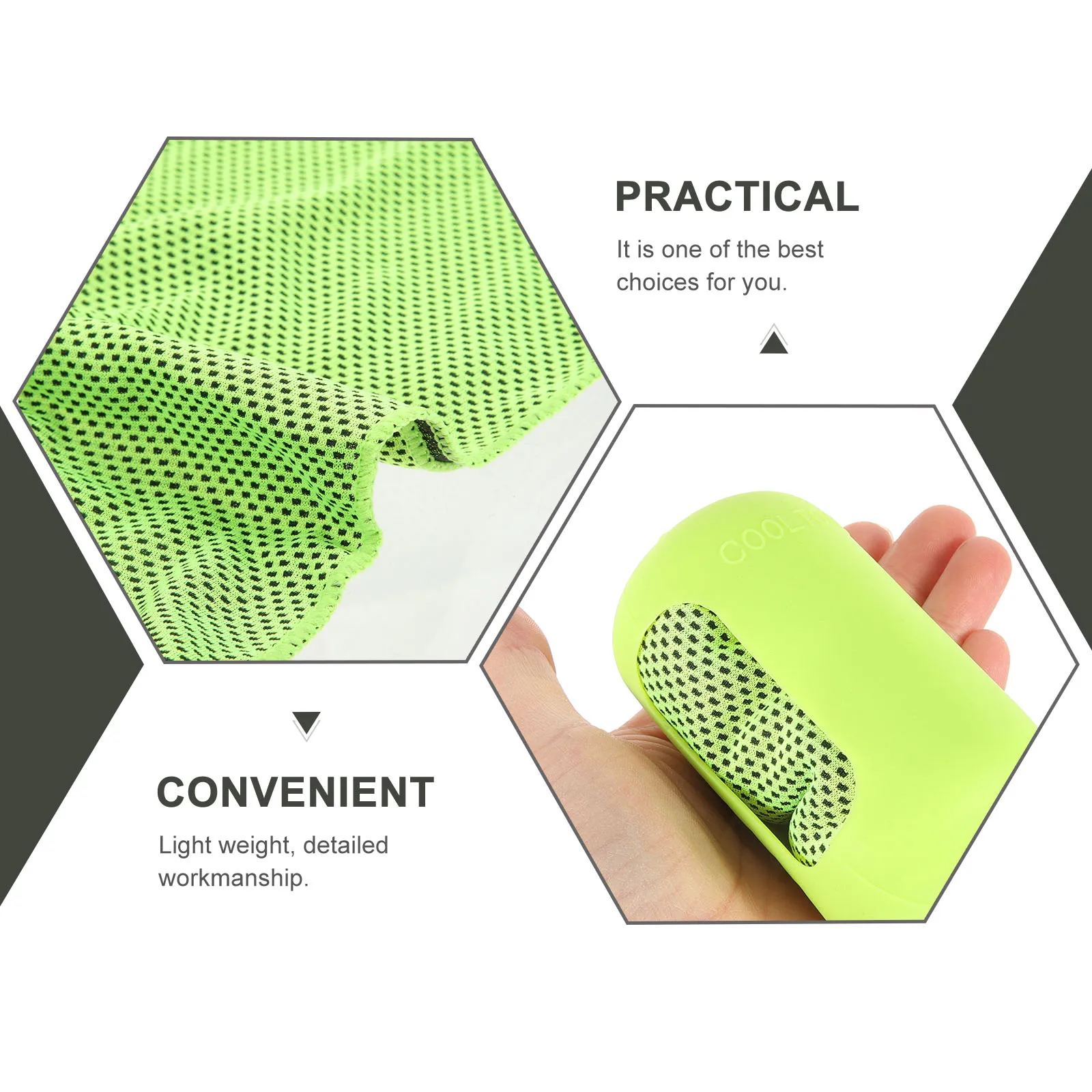 

1Set Quick Dry Sports Sweat Towel Skin-Friendly Durable Polyester for Workout Gym Hiking Travel Multi-Use Gym Towels for Sweat