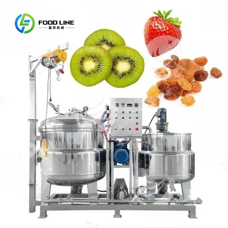 Customized  Industrial Vacuum Soaking Sugar Dipping Machine Pressure Kettle Boiler Cooking Pot Fruit Sugar Impregnation Tank