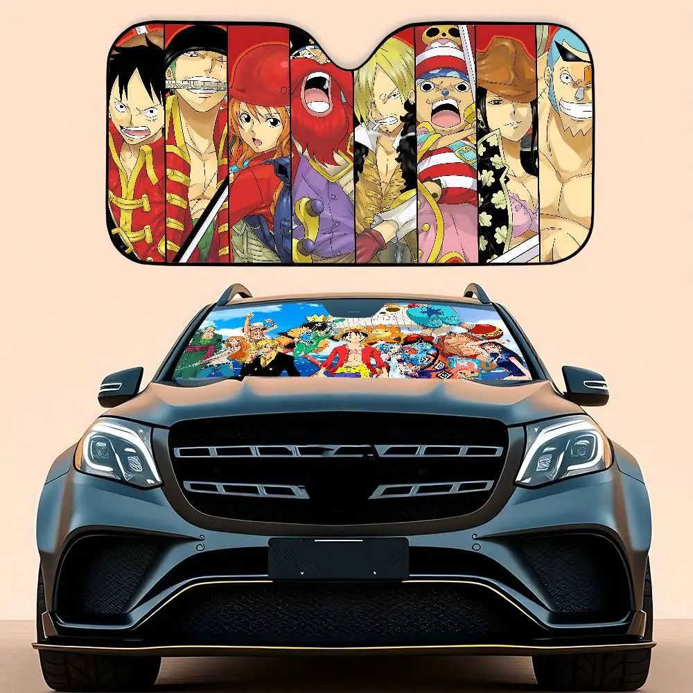 Retro I-One P-PiecceS Cool Car Sunshade Covers Cover Universal Windscreen Folding Visor - view 2