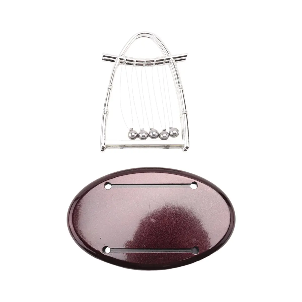 2026 New 's Cradle, Classic Pendulum Balance Balls Motion Desk Toys Swinging Decoration Stress Relief Physic Display