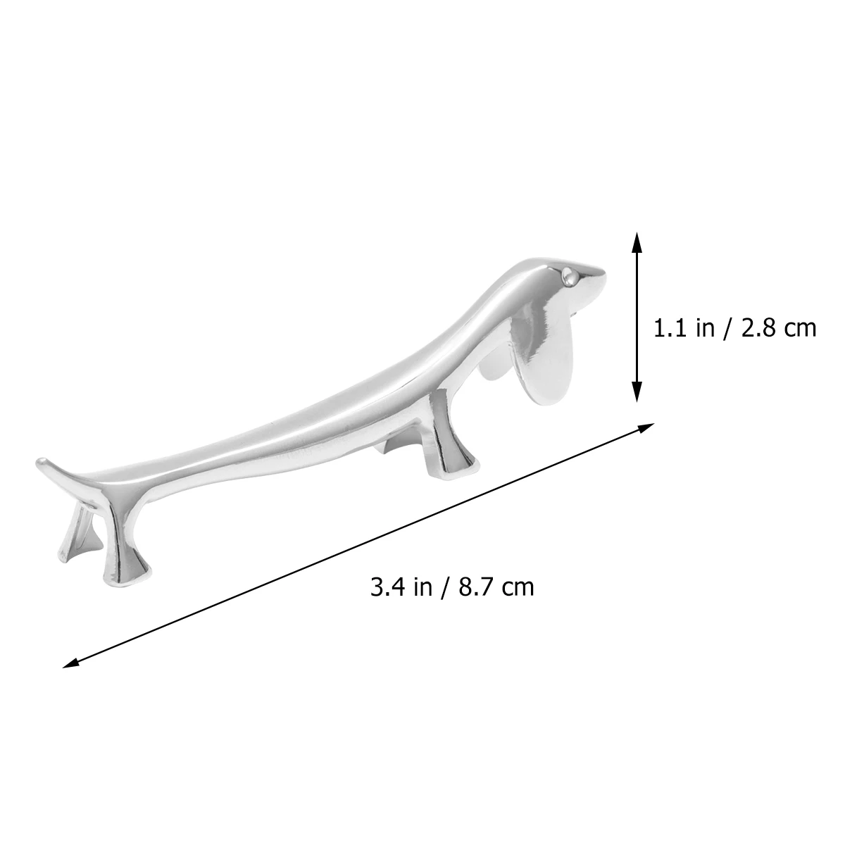 

Japanese and Korean Zinc Alloy Chopstick Stand Tableware Rest Chopsticks Reusable Kitchen Supply