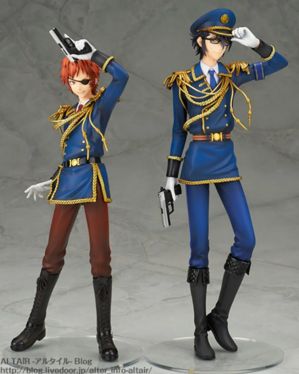 

Original Brand New ALTER Fushimi Saruhiko & Yata Misaki Military Uniform Ver. Set K MISSING KINGS Action Figure Collectible