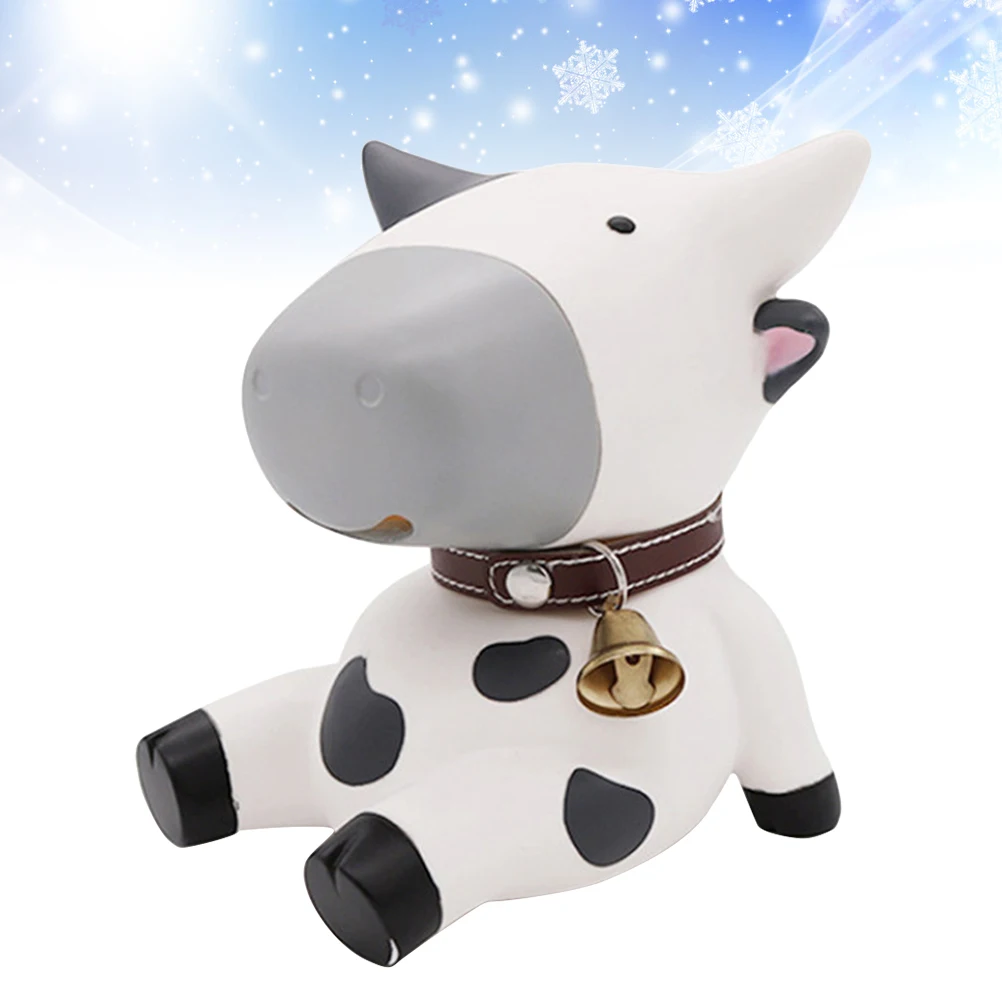 

cartoon money box saving pot cow coin bank coin storage jar saving jar