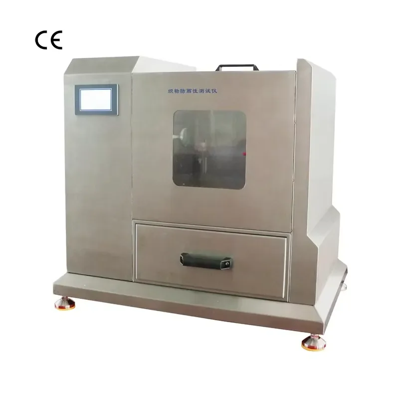 ISO 22958 AATCC 35 Fabrics Rain Resistance Property Tester Water Impact Penetration Resistance Test Machine Waterproof