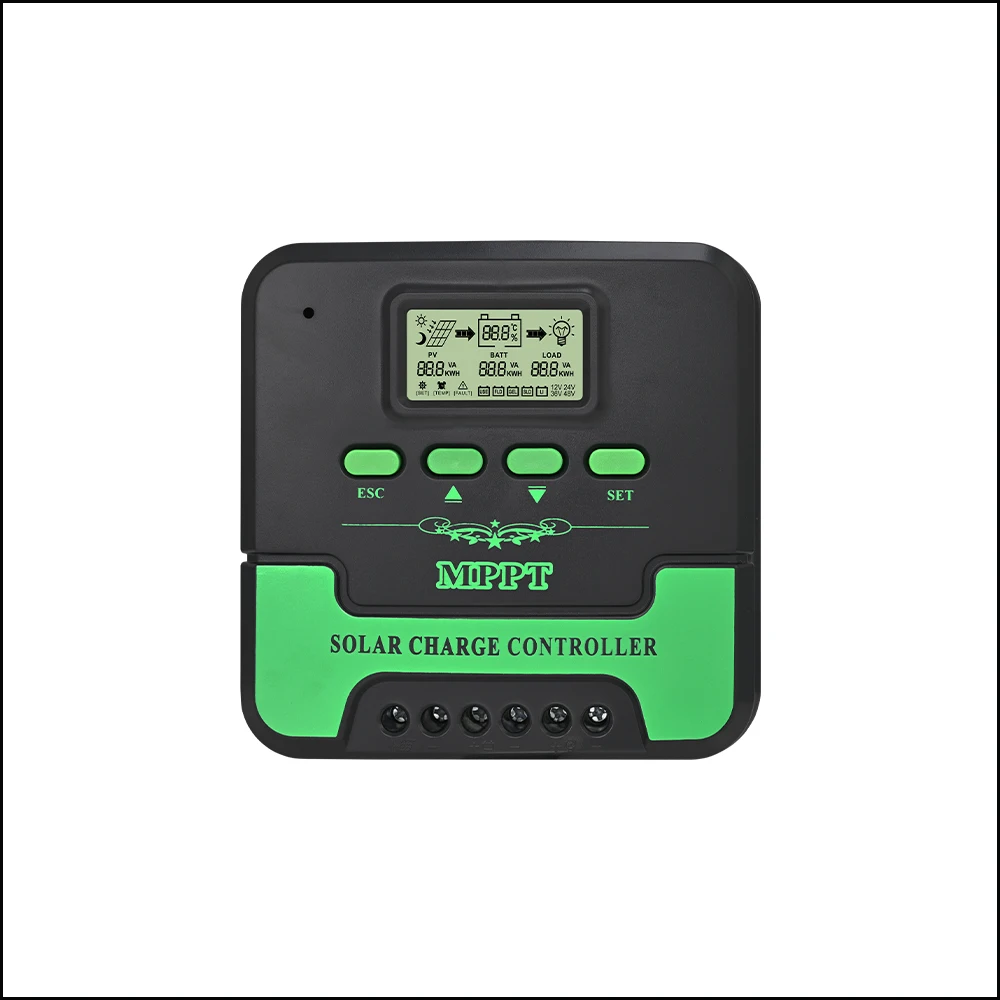 VictorFri MPPT Solar Charge Controller Smart 20A 10A Solar Panel Solar Charge Regulator 12V 24V Battery PV Input 50VDC for Home