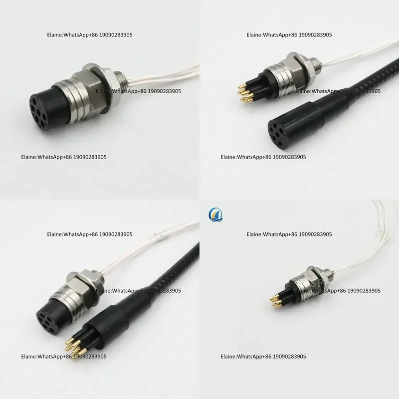 Micro Waterproof Cable 6-core Deep Water Connector MCBH6M MCIL6FUnderwater Plug-in Components