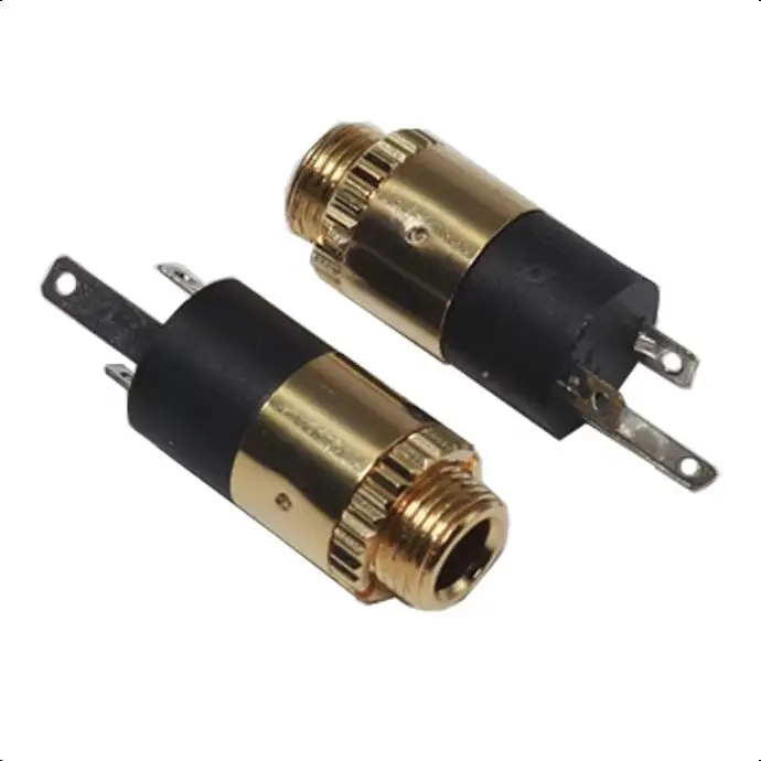 【10-2PCS】PJ-392 3.5mm Stereo Female Sockect Jack 3 Pin Headphone Audio Solder Type Connector Plug Socket  3.5mm Audio Jack