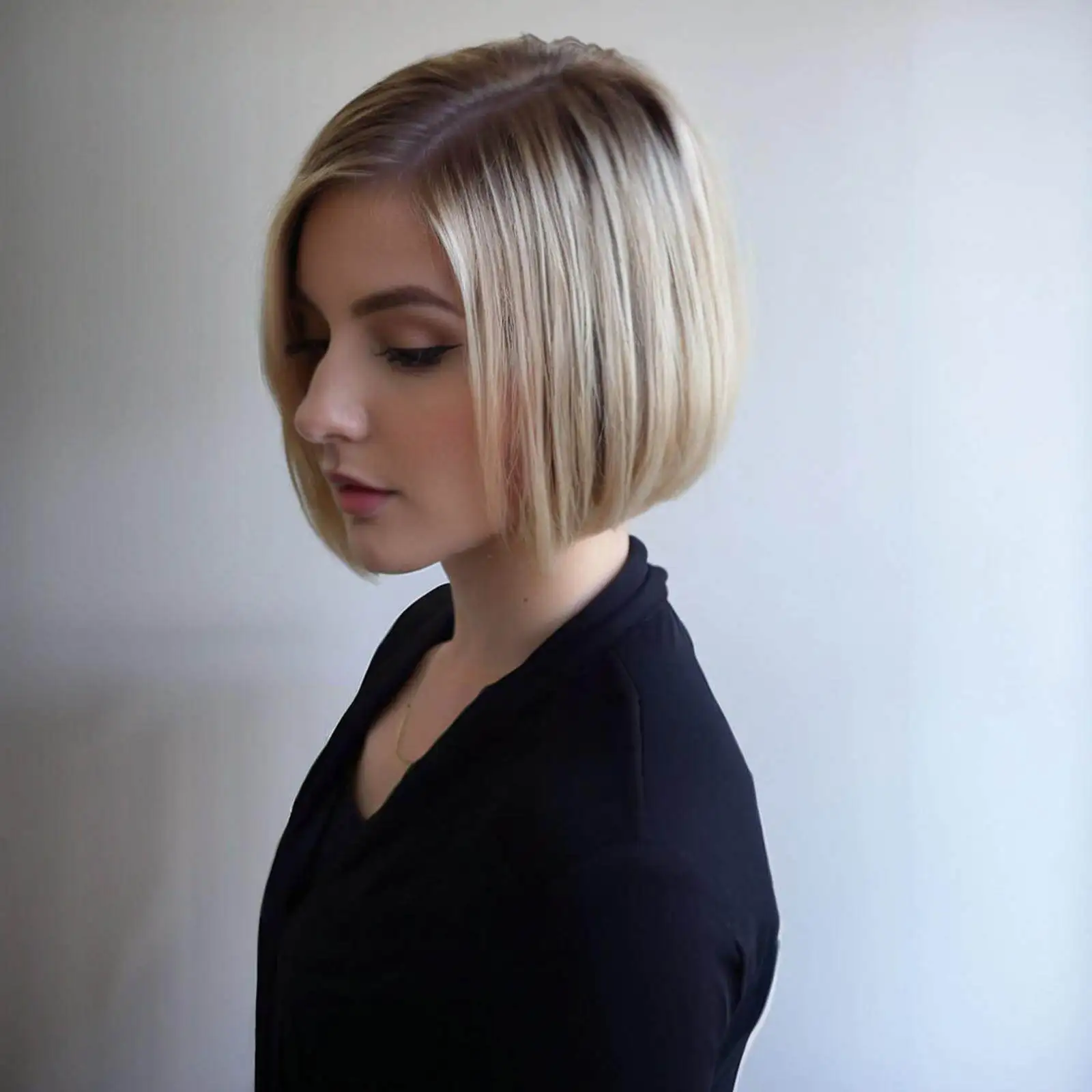 women's-fashion-fluffy-bob-straight-hair-wig-synthetic-high-temperature-fiber-wig