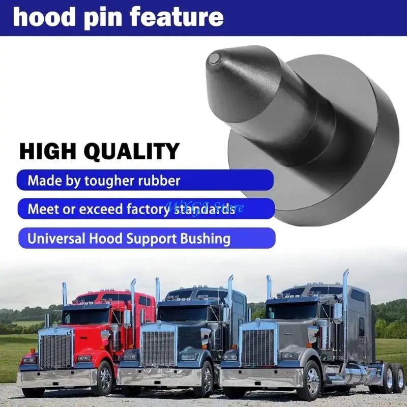 

37JE 1 Pair Sleek Design Truck Engine Hood Covers Featuring Easy Installation and Enhanced Airflows For T660 T800 Better Cooling
