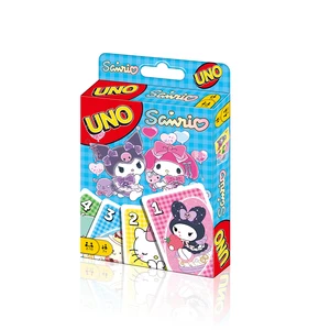 Tereddüt etmeden sanrio tahta oyunu uno, kart masası, bir aile partisi, eğlence bir oyun kartı oyuncaklar çocuk çocuk doğum günü noel En çok satılan 11 harf oyunu, 2 numara
