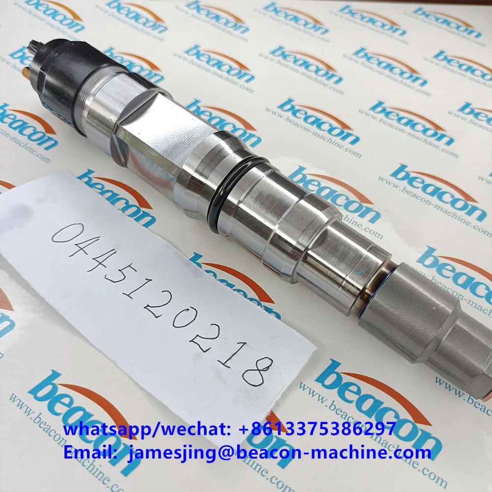 Fuel Injections Brand New 0 445 120 218 Common Rail Fuel Injector For 51 10100 6125 D 2066 Loh12 Diesel Engine