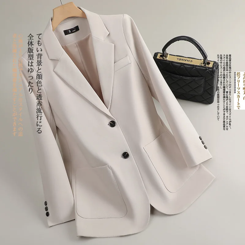 2025New Stilvolle Mode Anzug Casual frauen Langarm Professionelle Blazer Formale Jacke Workwear376