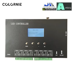 Reolume H802rs Artnet To SPI/DMX512 Pixel Controller 8160 Pixels 8 ports Output Support Jinx! M5.0 For 2811 2812 LED Strip Light