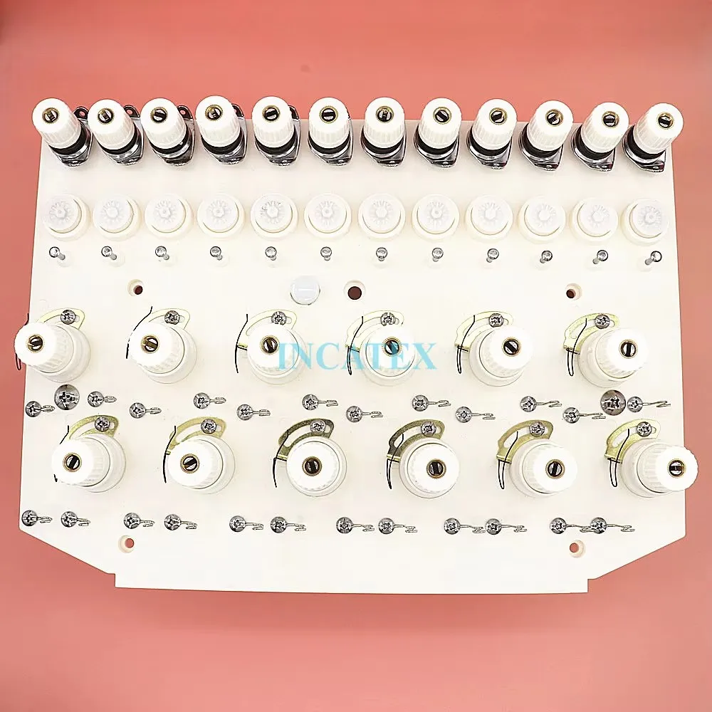 Chinese Embroidery Machine Spare Parts 12 Needles 12 Colors Thread Tension Base Case Assembly Without Inside Electronic Board