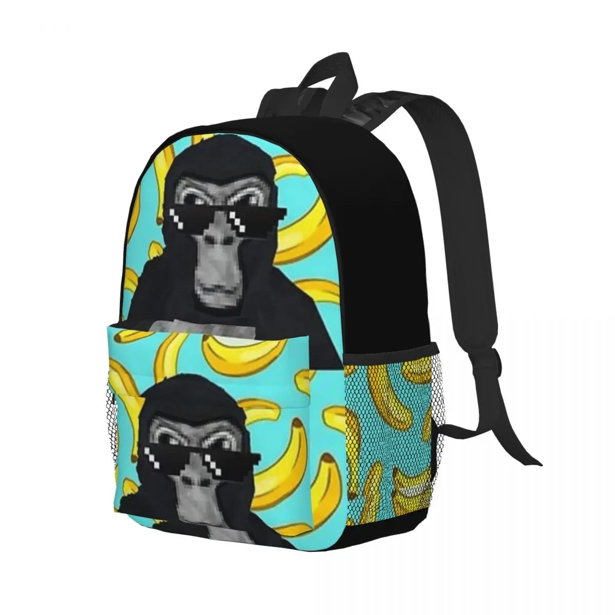 Gorilla Tag Pfp Maker With Banan ｠Backpacks Teenager Bookbag Students School Bag Travel Rucksack Shoulder Bag