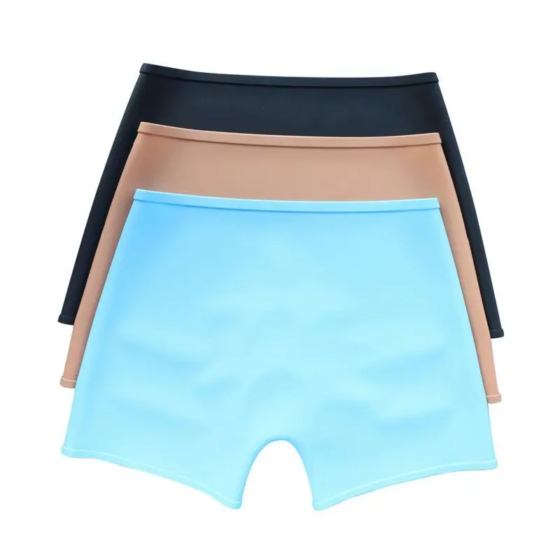 Women Swimsuit Shorts Quick‑Dry Waterproof Soft Silicone Swimming Shorts Summer Bottom Swim Shorts Beach Trunks Menstrual Boxers