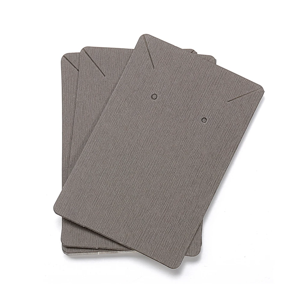 50 Stück/Set Präsentationskarten für Ohrringe und Halsketten, geeignet für Schmuckkästchen und Verpackungen, Kartonanhänger, Papierkarten für Ohrstecker, 6 x 9 cm. – Detail 9