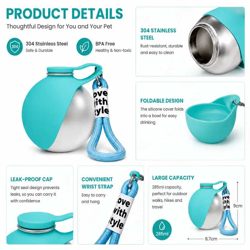 Thumbnail 3 - #16 Top 40 Portable Dog Water Bottles Worth Buying In 2026