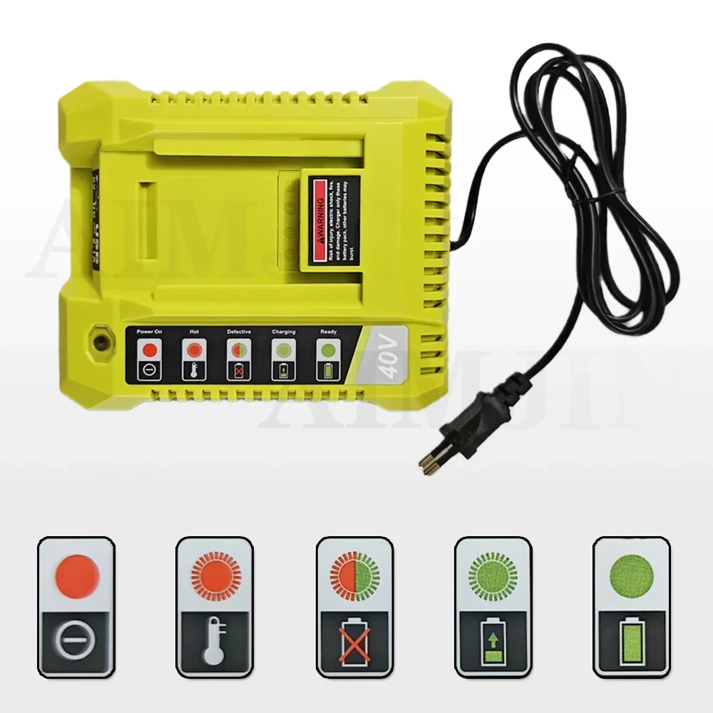 

Battery Charger For Ryobi 36V/40V Li-ion BPL3626 BPL3640 OP4040 BCL3620