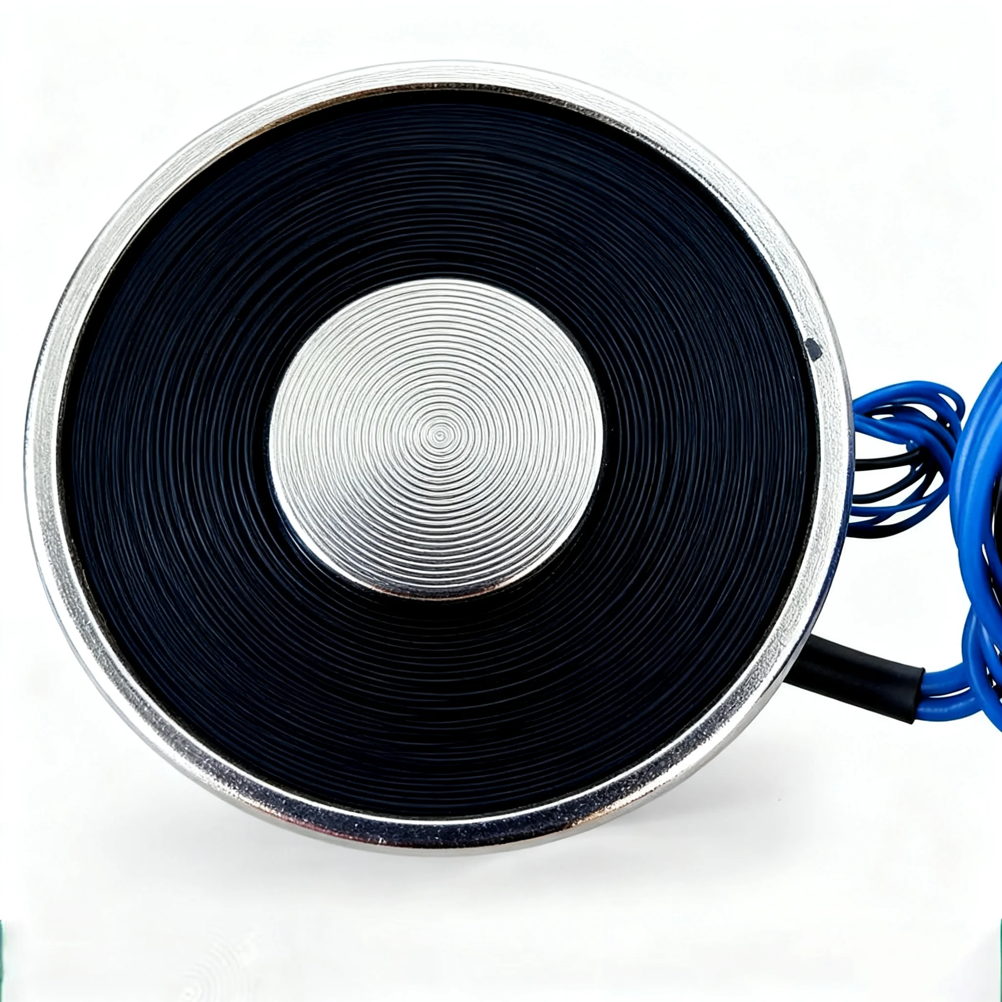 KK-P40/25 산업용 원형 전자석 24V DC - 강력한 미니 전자석 척, 정밀 클램핑을 위한 12V 옵션 포함