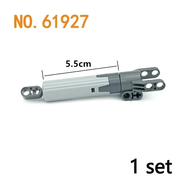 MOC Building Block Technical Push Rod Linear Actuator Dynamic Telescopic Rod Screw Lifter 61904 92693 61927 Parts DIY BrickToys