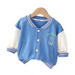 New Spring Autumn Baby Clothes For Girls Children Boys Fashion Long Sleeved Jacket Toddler Casual Costume Infant Kids Sportswear