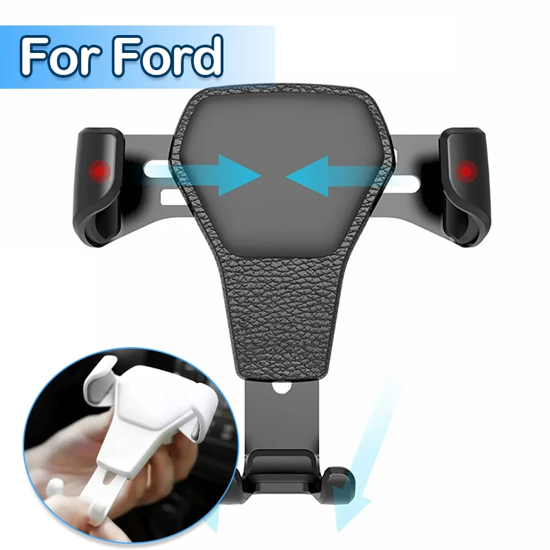 

1Pcs Gravity Car Phone Holder Air Vent GPS Stand Car Accessories For Ford Explorer 5 2011-2013 2014