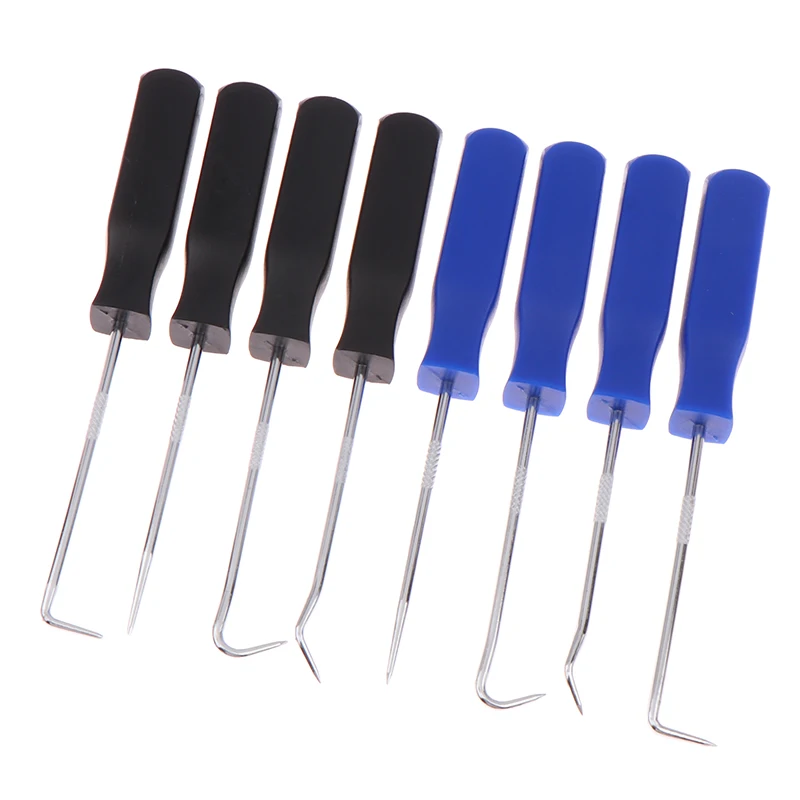4PCS Practical Car Vehicle Oil Seal Screwdrivers Set O-Ring Seal Gasket Puller Remover Pick Hooks Tools Sealing Repair Tools Kit