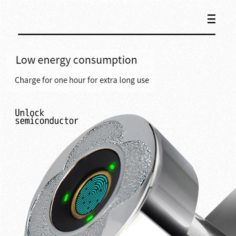 BNVN-Fingerprint Cabinet Drawer Lock, Biometric Fingerprint-Bluetooth Lock Smart Cabinet Lock - 22Mm