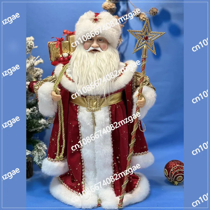 Cute Santa Claus Doll Christmas Doll New Year Gift Merry Christmas Decorations for Home Ornaments 2025