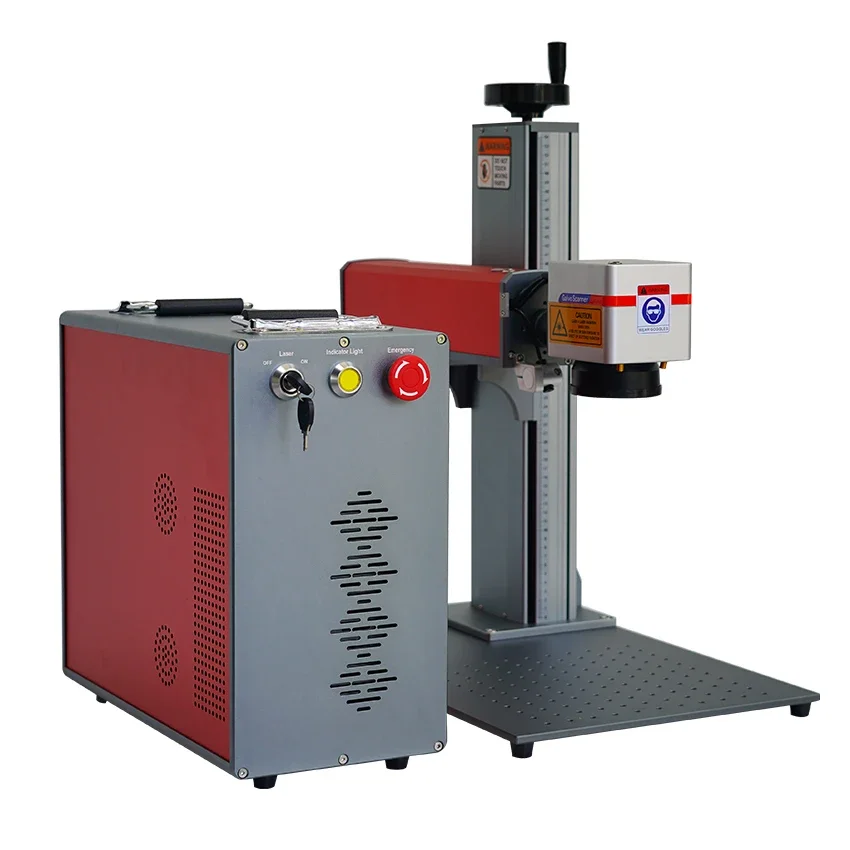PHFast transportation of non-metallic materials Flying Co2 laser marking machine UV laser engraving machine