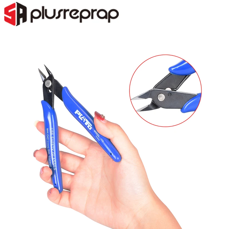 Wire Cutters PLATO 170 Wishful Clamp DIY Electronic Diagonal Pliers Side Cutting Nippers 3D Printer Parts