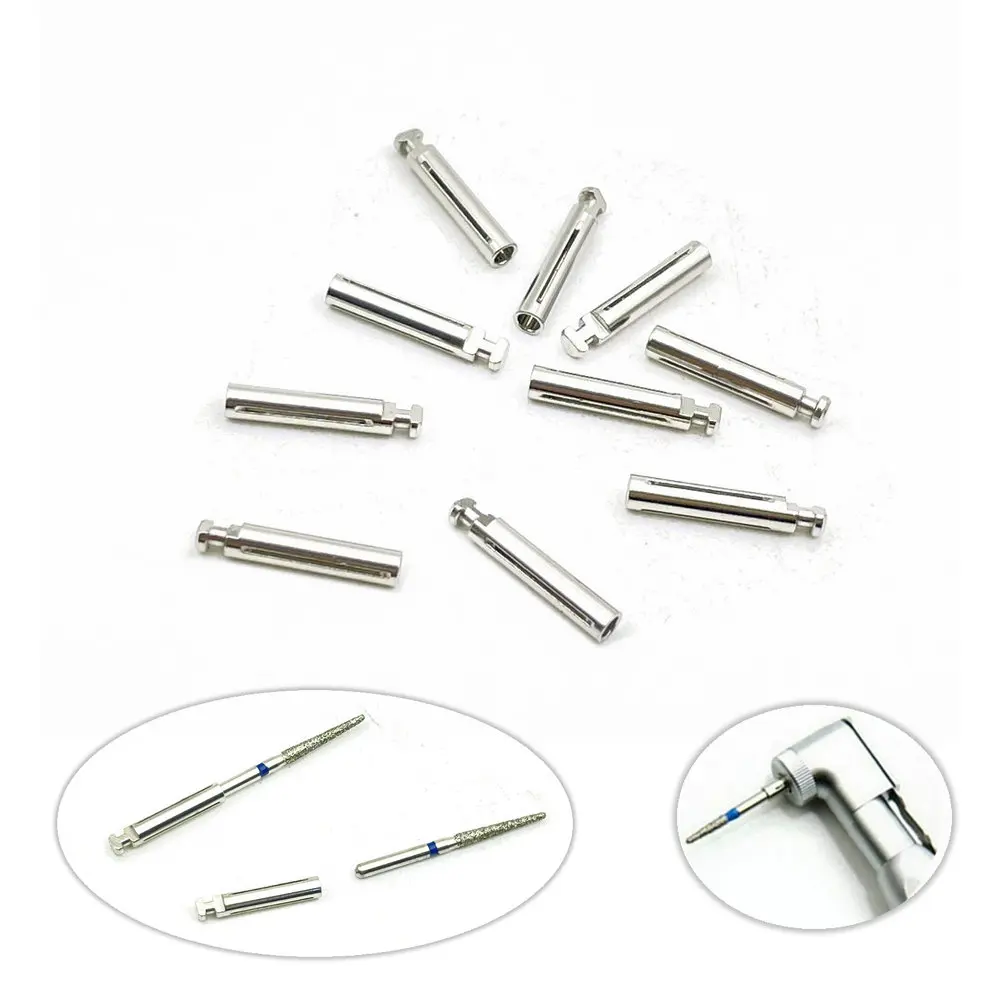 

Dental Tools FG-RA Dental Burs Adaptor from 1.6mm to 2.35mm Low Speed Handpiece Bur Converter 5Pcs/Set Adapter Convertor