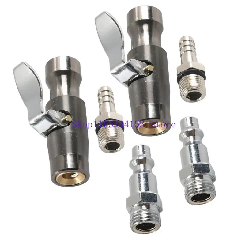 

hg89 Locking Air Chuck 1/4 Inch FNPT Closed For Secure Tire Inflation No Leakage