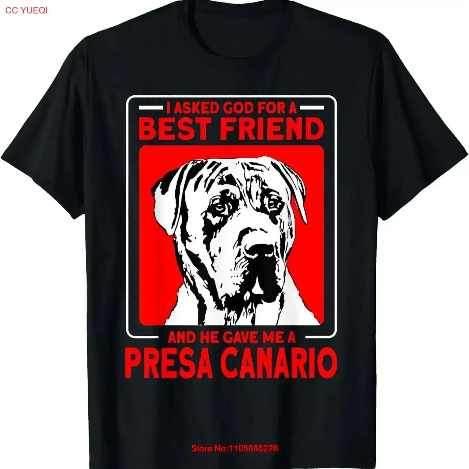 Camiseta masculina vintage lavada com estampa gráfica de Cão Canário (Perro de Presa Canario) - Confortável e casual