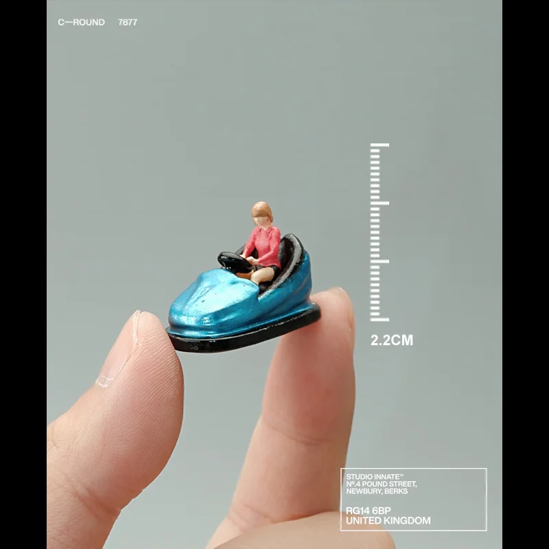 ファッションバンパーカー 1/64 アクションフィギュアモデル人工樹脂人形ミニチュア装飾アクセサリークリエイティブ写真小道具