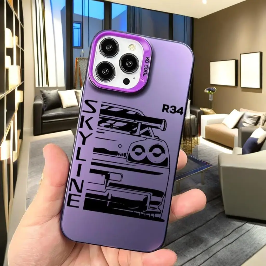 

Mighty cartoon car for iPhone X XS XR 7 8 Plus 15 16 14 Pro 16 15 14 13 12 11 Pro Max 16e Anti fall and anti slip case
