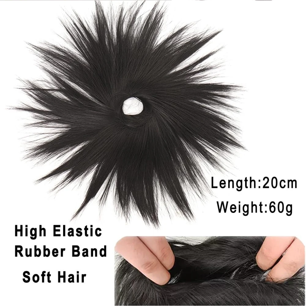 Wig Hair Clip Fluffy Natural Increase Hair Volume Wig Hair Rope Personalized Hairpin Hair Rope Hair Accessory for Women
