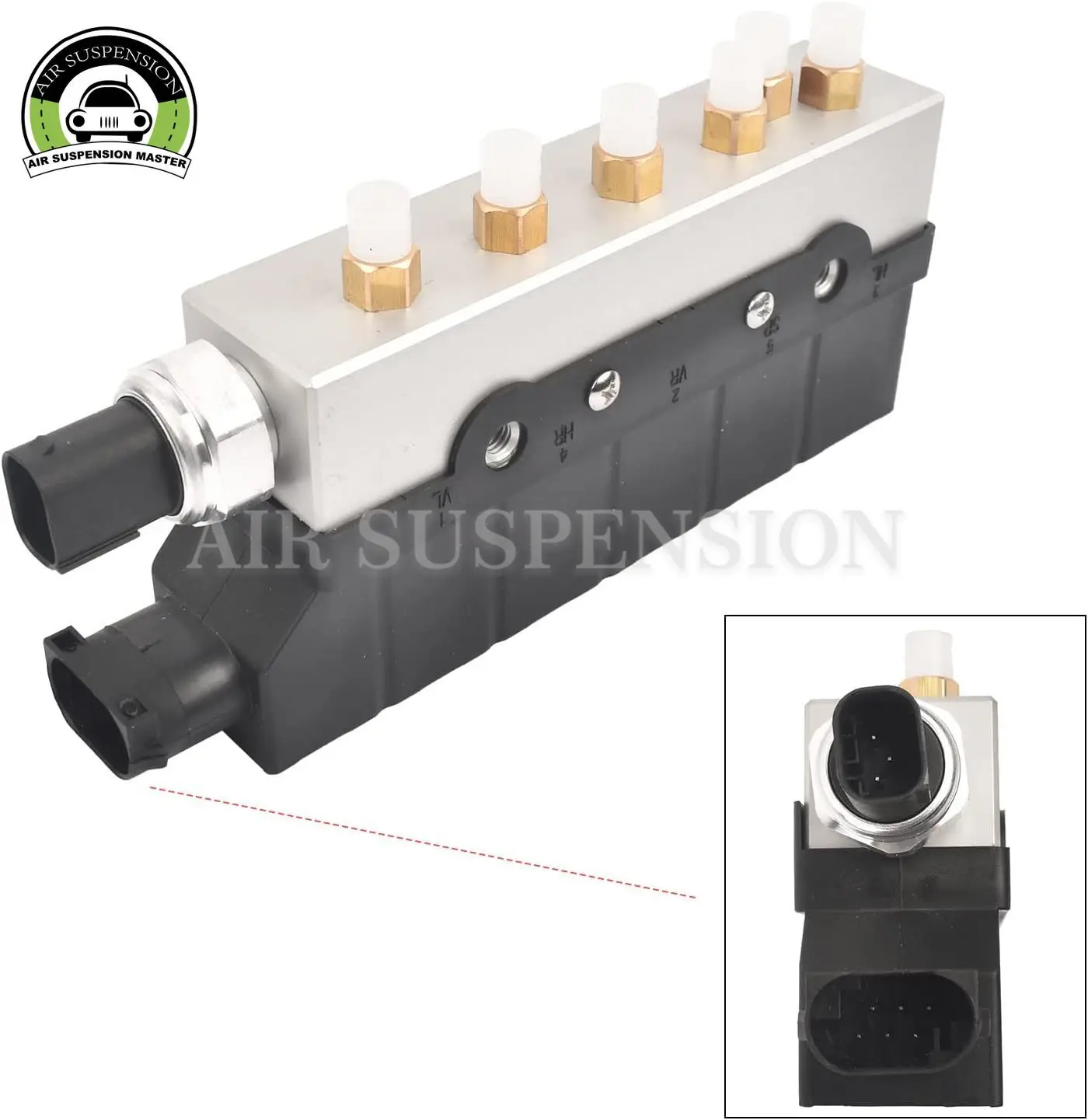 

2203200258 A2203200258 Air Suspension Compressor Valve Block For Mercedes Benz S Class W220